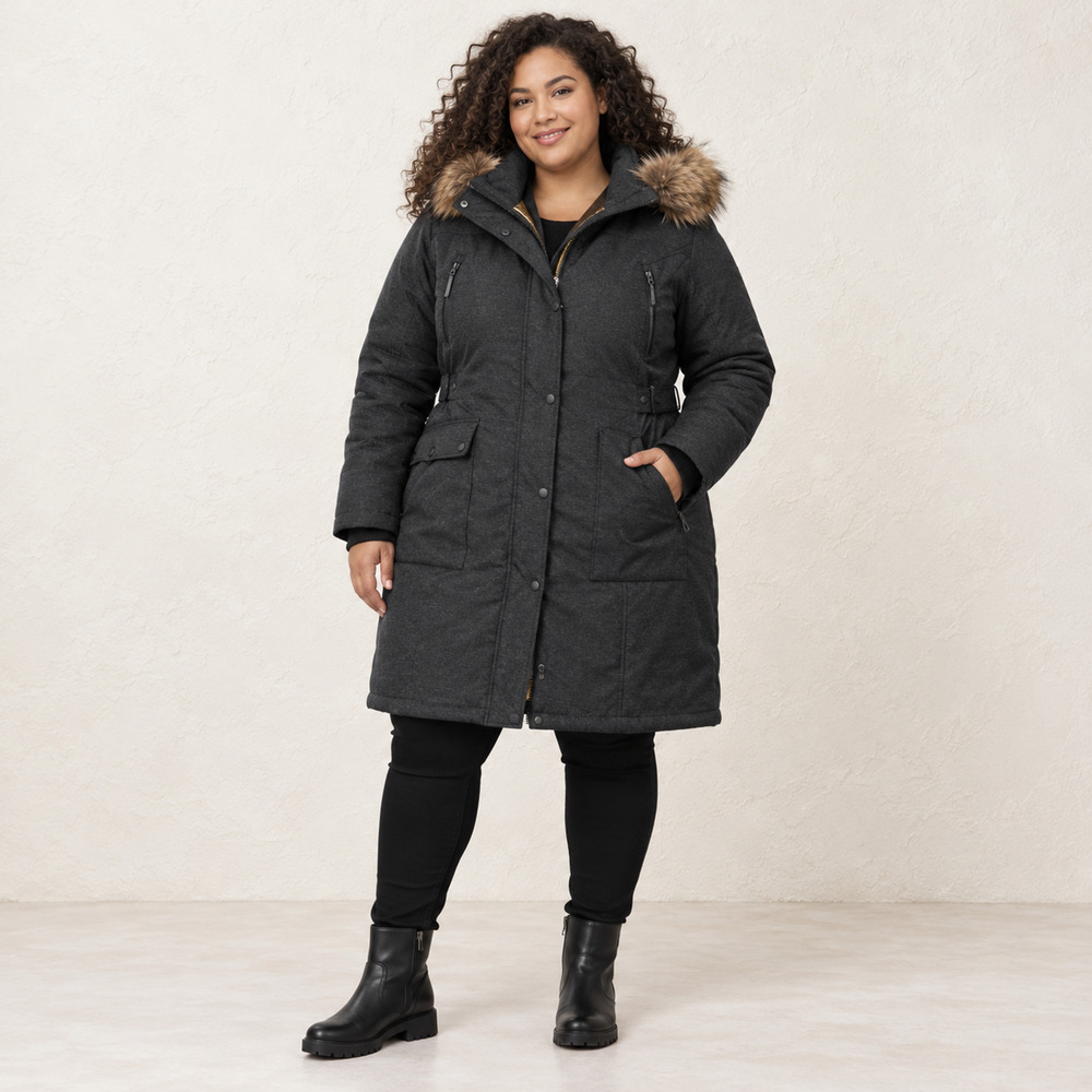 Columbia Juniper Ridge Down Parka Plus Size 2X Omni-Heat Waterproof 650 Fill NWT